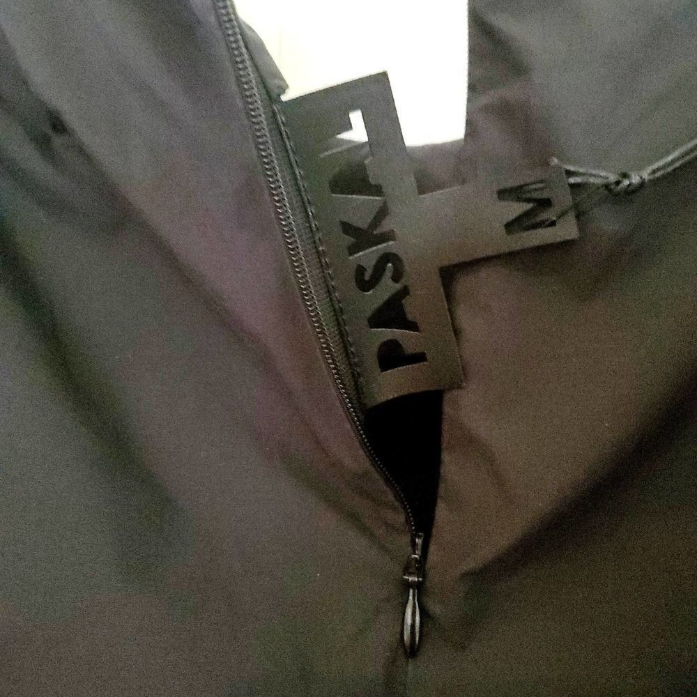 Paskal Puff Sleeve Flared A-Line black dress, Couture, size Medium - Picture 13 of 14